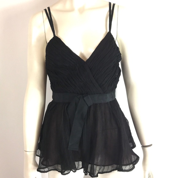 French Connection Silk Chiffon Cami Top size 4 - Picture 1 of 8